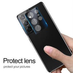 محافظ لنز دوربین اپیکوی مدل 3D مناسب برای گوشی موبایل سامسونگ Galaxy S21 Ultra