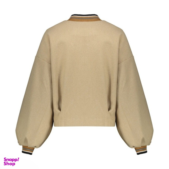 بامبر زنانه گره استایل مدل کیتی رنگ بژ