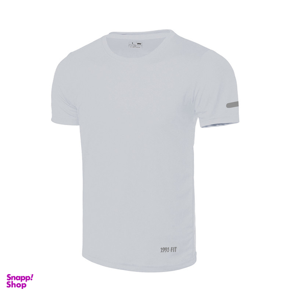 تیشرت آستین کوتاه ورزشی مردانه نوزده نودیک مدل TS1962 W