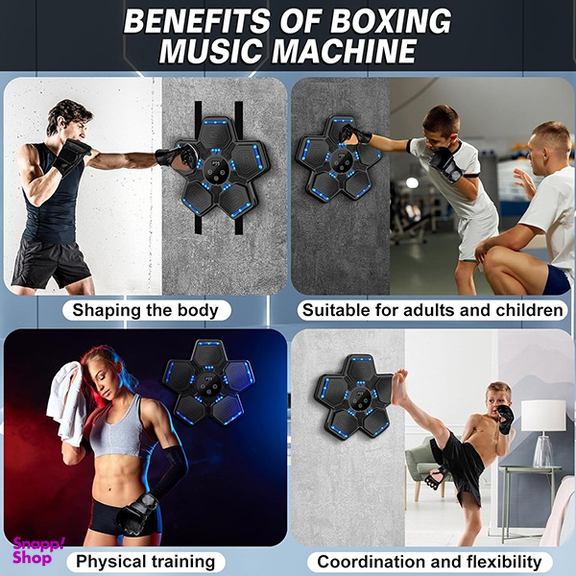 کیسه بوکس هوشمند ام دی اچ ال مدل موزیکال کد M-E