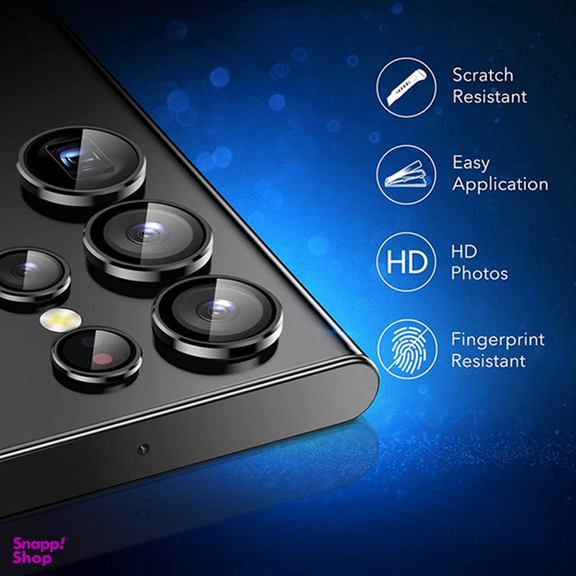 محافظ لنز دوربین بوف مدل ClrFilm مناسب برای گوشی موبایل سامسونگ Galaxy S22 Ultra
