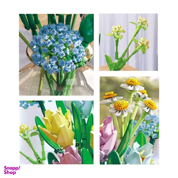 لگو مدل گل تزئینی کد 655008