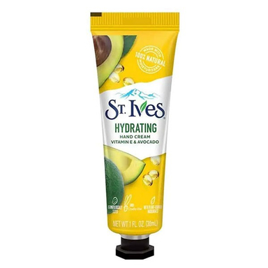 کرم مرطوب کننده دست و ناخن سینت ایوز مدل Hydrating حاوی آواکادو حجم 30 میلی لیتر