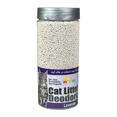 خوشبو کننده خاک گربه گرانولی شهرپت مدل Lavender حجم 700 میلی لیتر