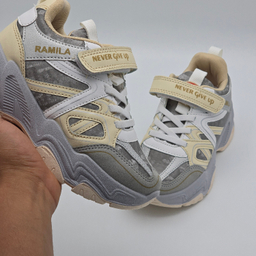 کتانی رامیلا مدل be with us کد 63828 رنگ طوسی