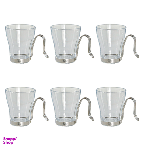 ست 6 عددی استکان چای خوری ریجنت کد 198142