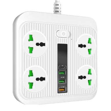 چندراهی برق کد Power Socket TB-T18