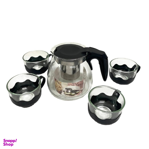 ست قوری و فنجان 5 پارچه کد 2564