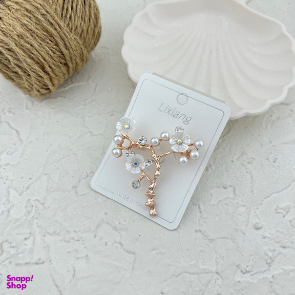 گل سینه دخترانه مدل شکوفه کد G4086