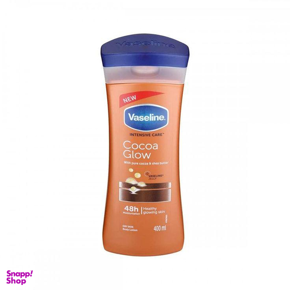 لوسیون بدن وازلین مدل کاکائویی حجم 400 میلی لیتر