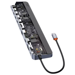 هاب 11 پورت Type-C بیسوس مدل WKSX030013