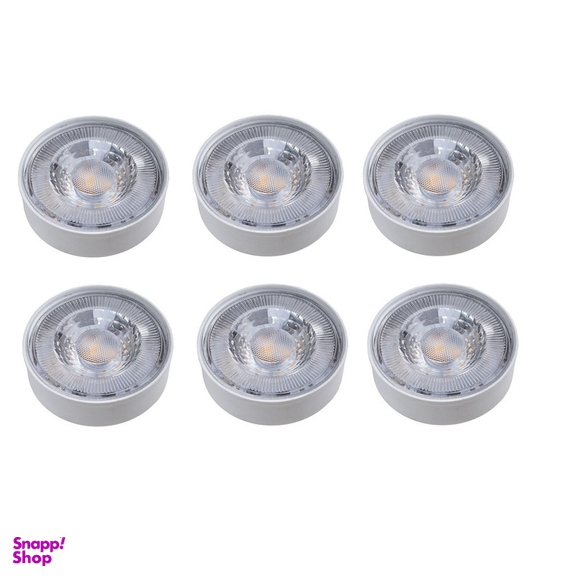 لامپ هالوژن اس ام دی 6 وات پارس لایت مدل P69-00LIGHT مجموعه 6 عددی