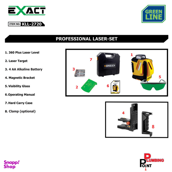 تراز لیزری کنزاکس مدل EXACT-2720