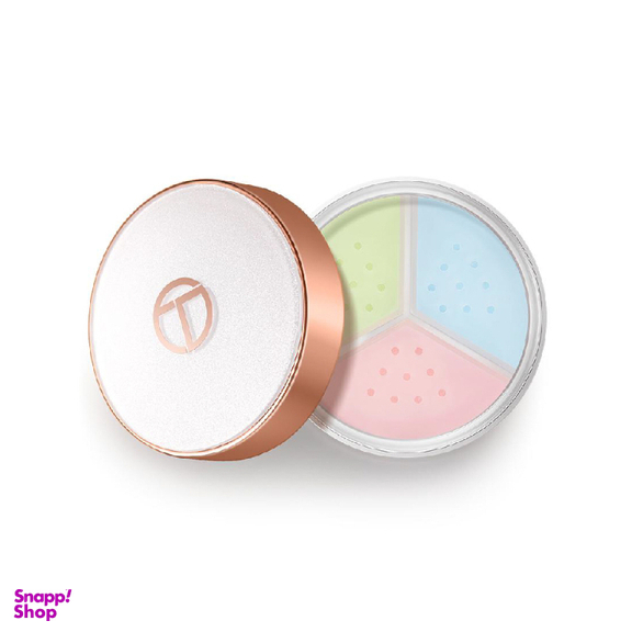 پودر فیکس سه رنگ او تو او شماره 01 clear sky