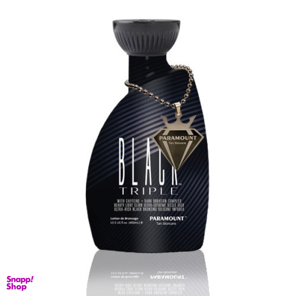 لوسیون سولاریوم پارامونت مدل Black Triple حجم 400 میلی لیتر