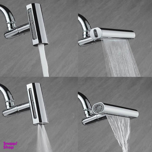 شیر آشپزخانه توفیق مدل النگویی آبشاری چهارحالته