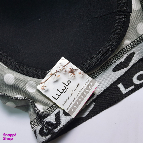 نیم تنه ورزشی زنانه ماییلدا مدل بند ضربدری کد 5549