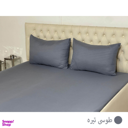 سرویس ملحفه دو نفره کینگ 3 تکه مانیکا هوم مدل پارالل پلاس سایز 180×200 سانتی‌ متر