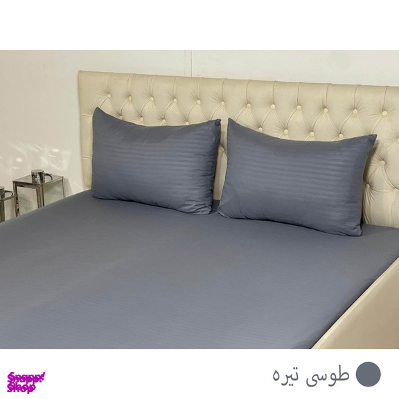 سرویس ملحفه دو نفره کینگ 3 تکه مانیکا هوم مدل پارالل پلاس سایز 180×200 سانتی‌ متر