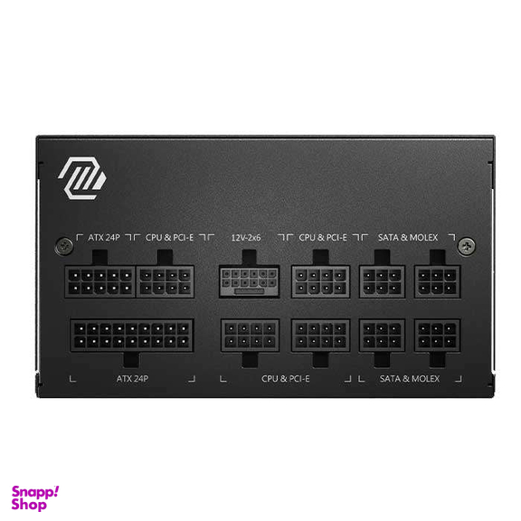 منبع تغذیه 750 وات ام اس آی مدل MSI MAG A750GL PCIE5 Full Modular