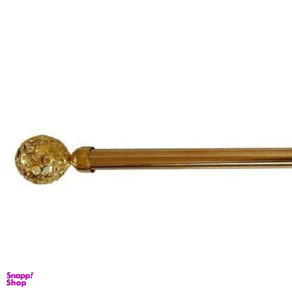 چوب پرده مدل SD گلد طول 125 سانتیمتر