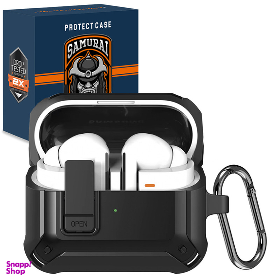 کاور کیس هدفون سامورایی مدل QUAD-19 مناسب برای سامسونگ Galaxy Buds 3 Pro / Galaxy Buds 3
