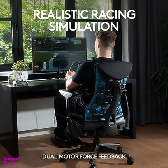 فرمان بازی لاجیتک مدل G29 همراه با دسته دنده‌ Driving Force Shifter