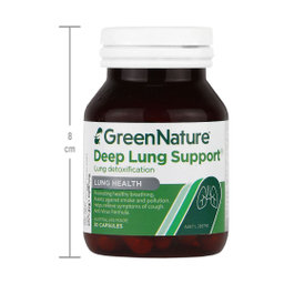 کپسول سرماخوردگی و سرفه دیپ لانگ ساپورت گرین نیچر بسته 30 عددی
