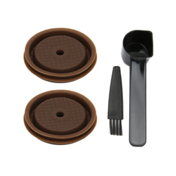 درپوش سیلیکون کپسول قهوه قابل شارژ نسپرسو مدل Silicone Lid بسته 2 عددی