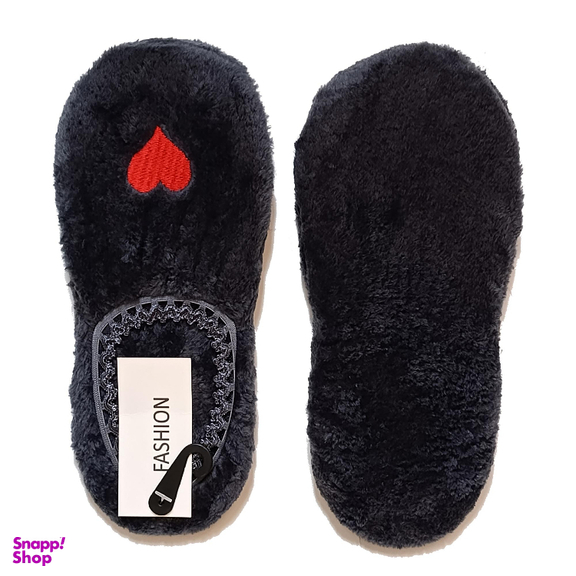 پاپوش پولیشی FASHION مدل گلدوزی طرح قلب کد S17