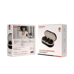 میکروفون بی سیم یقه ای پرودو مدل PD-WMDMIC-BK
