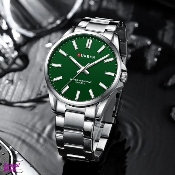 ست ساعت مچی عقربه ای زنانه و مردانه کورن مدل 9090SGNS