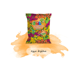 پاستيل سافت جلی چند میوه آبميوه ای شیبا وزن 160 گرم
