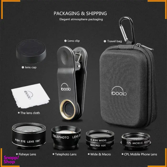 کیت لنزی 5 عددی آی بولو مدل 5in1 Lens Kit