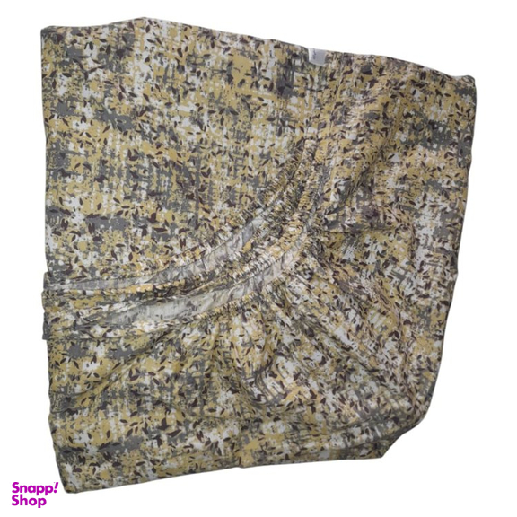 ملحفه کشدار و روبالشی یک نفره طرح مراکشی