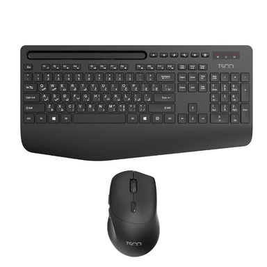 ماوس و کیبورد بی سیم تسکو مدل TKM 7025W