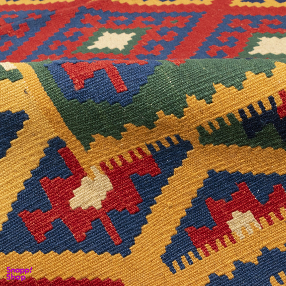 گلیم دستباف سی پرشیا کد 171675 سایز 404x316 سانتی متر