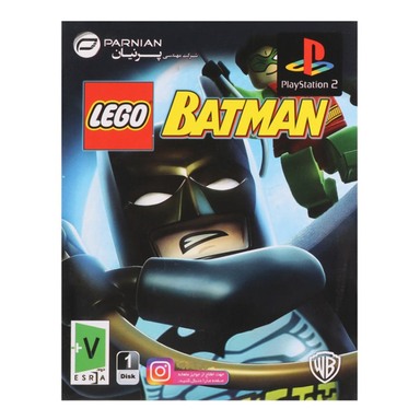 بازی LOGO BATMAN مخصوص PS2 نشر پرنیان