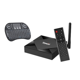 اندروید باکس تانیکس مدل 4/64- TX6S به همراه کیبورد هوشمند تاچ پد