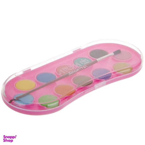 آبرنگ 12 رنگ آریا طرح فک دریایی