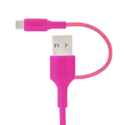 کابل تبدیل USB به Type-C شی کاریزما مدل صبا طول 1.2 متر
