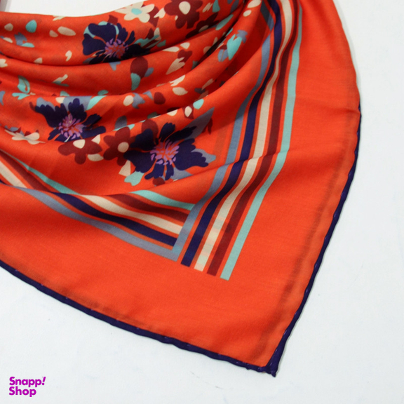 روسری زنانه آنالیا مدل نخی خنک تابستانی طرح گل ریز کد ana-5026