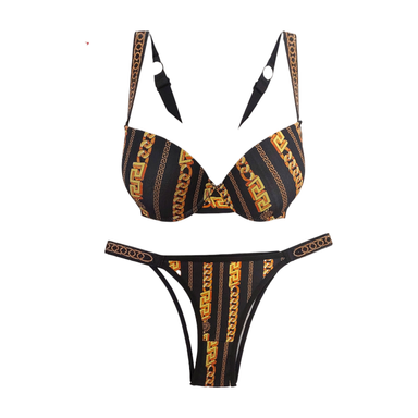 ست لباس زیر زنانه کد 45782 رنگ مشکی