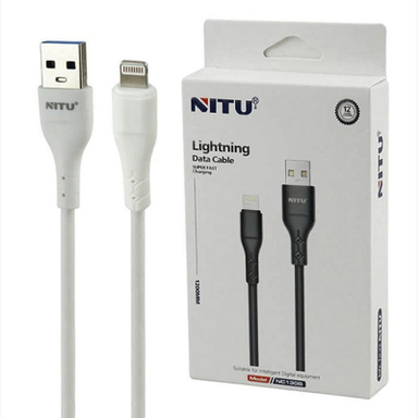 کابل دیتا USB به Lightning نیتو مدل NC130 طول 1.2 متر