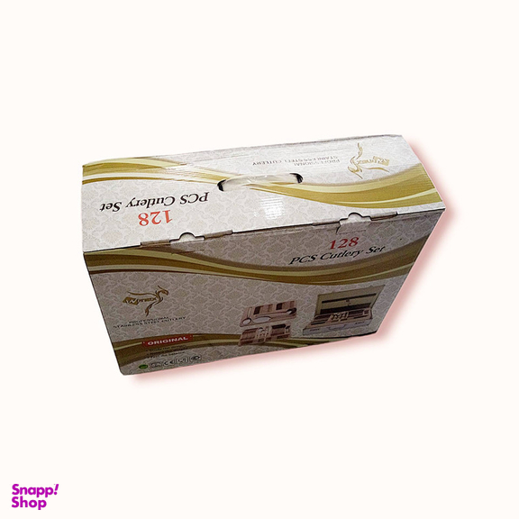 سرویس قاشق و چنگال 128 پارچه وینکس مدل STAINLEES-STEEL