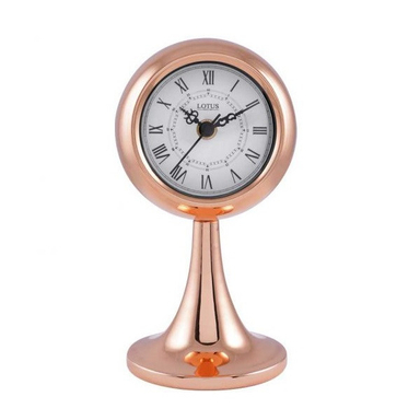 ساعت رومیزی لوتوس مدل TC-805-ROSE GOLD-SAN GABRIEL