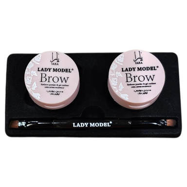 ژل و سایه ابرو لیدی مدل مدل یارا مجموعه 2 عددی