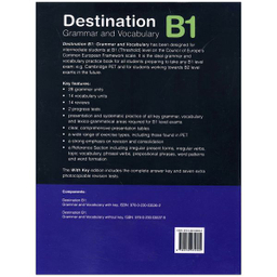 کتاب Destination B1 Grammar & Vocabulary اثر Malcolm Mann and Steve Taylore-Knowles انتشارات زبان مهر