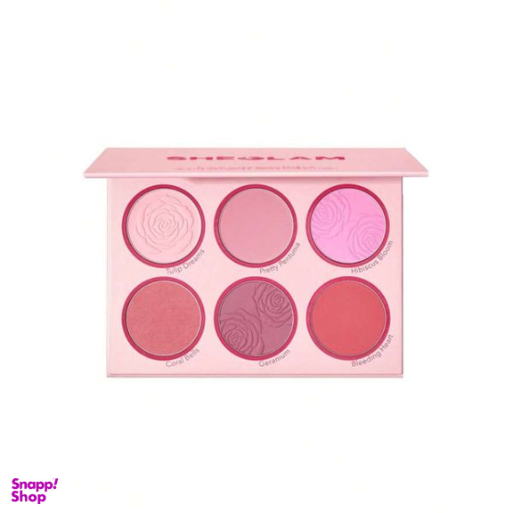 پالت رژ گونه شیگلم مدل  BLUSHING BOUQUET
