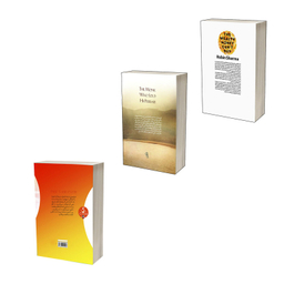 کتاب باشگاه پنج صبحی ها و ثروتی که با پول خریدنی نیست و راهبی که فراری اش را فروخت اثر رابین شارما انتشارات آذربیان 3 جلدی